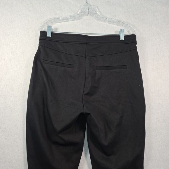 Gap High Rise Legging Pants Career Pants Size 12 Black Front Seam Ponte Knit NWT - Picture 4 of 13